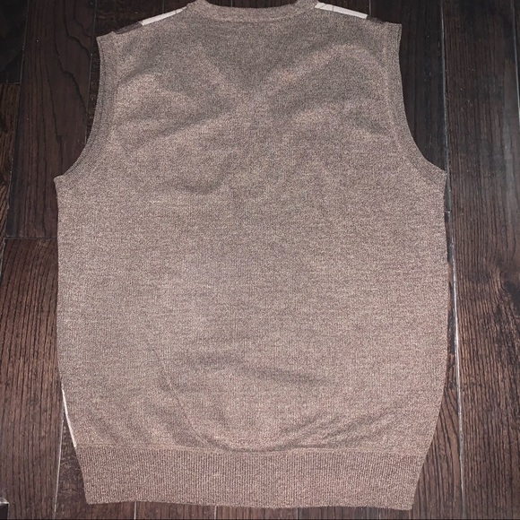 Leonardo Gavino brown/beige Sweater Vest - Picture 2 of 3